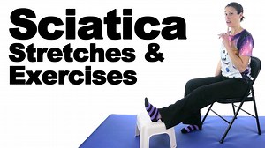 Sciatica can have many different symptoms from nerve pain and numbness to tingling and weakness. These stretches and exercises may help ease the pain. | Ask Doctor Jo