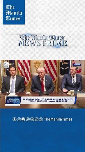 Tentative deal to end Iran war reached, Trump stops US naval blockade
