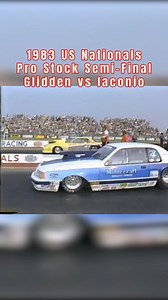 75K views · 2K reactions | Taking it back to a classic Ford vs Chevy matchup at the 1983 US Nationals in the Pro Stock Semi-Final between Bob Glidden and Frank Iaconio. | Vintage Drag Racing Shirts | Facebook
