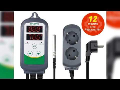 A must-have product! INKBIRD ITC-308 Heating and Cooling Dual Relay Temperature Controller, Carboy