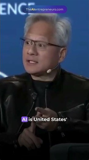 Jensen Huang: Why AI is America's Secret Weapon to Re-Industrialize