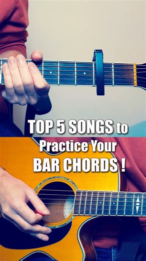 4.2K views · 32 reactions | Top 5 Songs To Practice Your Bar Chords #guitar #tutorial | Ipsaous | Facebook