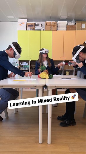 Meta on Instagram: "With @metaquest, students at Inspired Education schools are using virtual and mixed reality to learn in new ways and connect globally 🌍🎨📚"