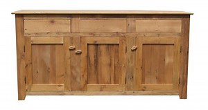 Amish Candies Reclaimed Barnwood Farmhouse Buffet