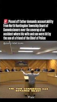 Citizen EXPOSES Police Cover-Up at Town Hall 😳🚨 #PoliceAccountability #Corruption #Justice