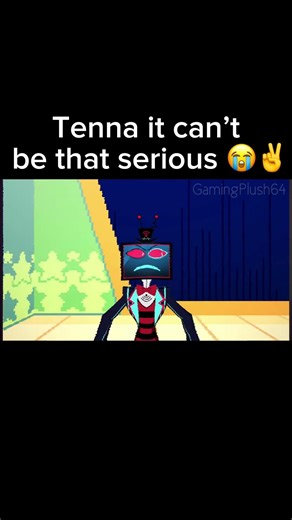 He absolutely flamed vox bro😭✌️ #tenna #vox #tobyfox #deltarune #hazbinhotel #vivziepop