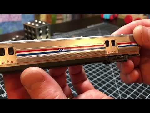 N Scale: Kato Amtrak Viewliner II, Baggage Car, Phase III