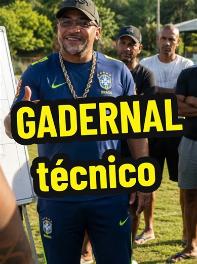 Gaderlan técnico orientando time em CPX Penha Vilacruzeiro