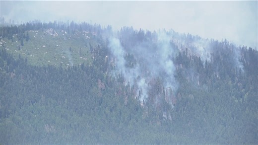 More than 2,700 acres have burned since lightning sparked the fire in the middle of last week. A fire information officer said the fire is slowly growing. | KTVB