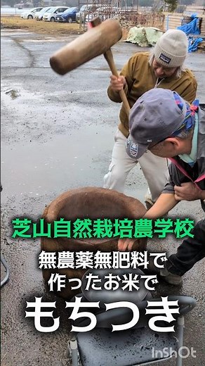 【農学校】つきたてのお餅、お米も自分達で育てたとくれば美味しくないわけがないですね【芝山町】