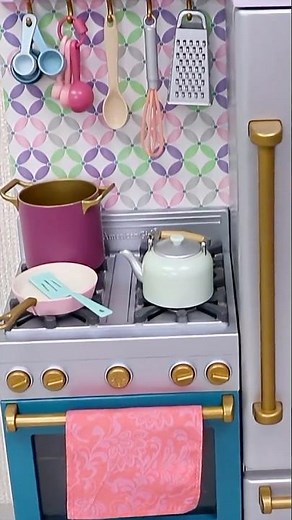 Tiny Doll Kitchen Cooks Up Big Surprises!