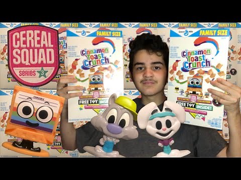 General Mills Cereal Squad Series 3 90’s Retro Collection Unboxing!