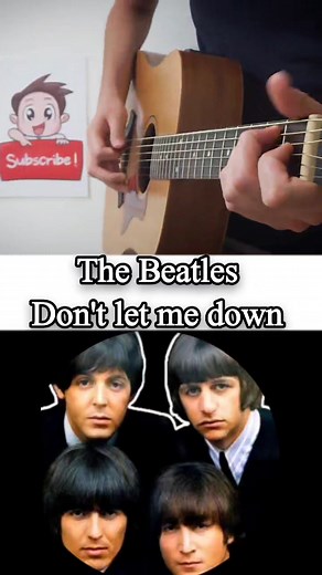 The Beatles Don't let me down (Karaoke Acoustic Guitar KAG)#lyrics #acoustickaraoke #backingtrack #insturmental #duet #karaokeacoustic #lyricsvideo #karaoke #thebeatles #beatles #dontletmedown