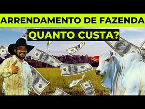 VALOR DE ARRENDAMENTO DE FAZENDA
