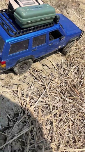 Mn78 off road Running on the rice field#rc #offroad