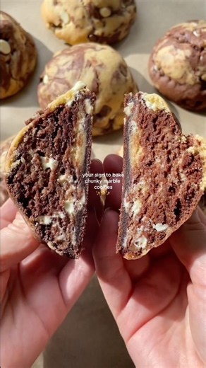Would you try these?✨ #marble #cookies #cookiedough #baking #shorts