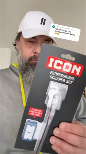 My first week with the Harbor Freight Icon scraper