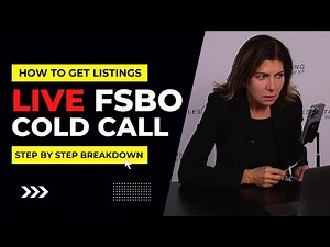 Live Real Estate Cold Call: How To Set Appointments With Real Estate Leads!