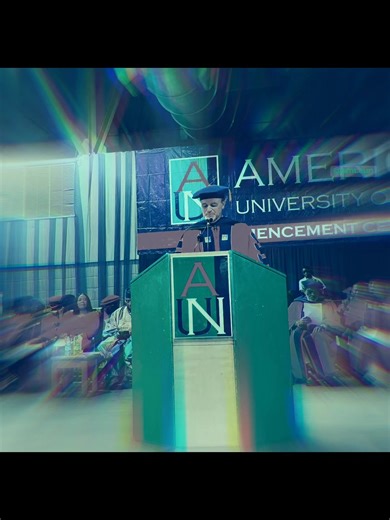 American University of Nigeria Graduation Ceremony 🎉