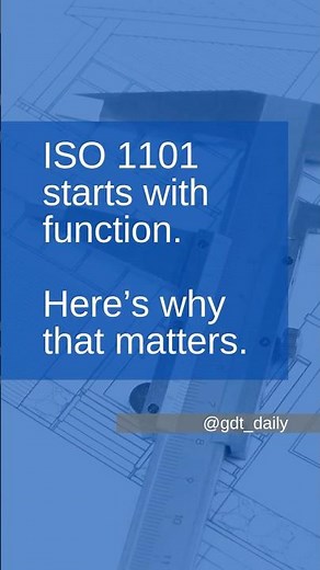 ISO 1101 starts with one simple rule! #squibbchallenge #gdandt #mechanicaldesign #solidworks