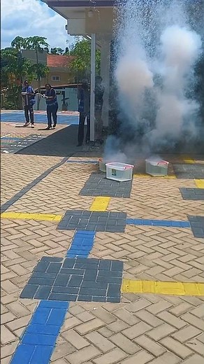 alkali metals and water.#experiment #science #explosion #chemistry
