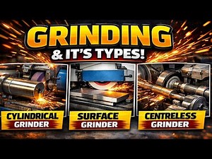 Grinding Process FULL GUIDE ⚙️ Types, Working Principle, Advantages & Applications