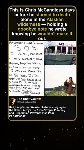 Chris McCandless Final Photo Before Dying in Alaska 1992