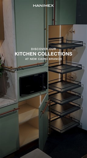 Hanimex on Instagram: "Set the standard in your home with Hanimex Kitchens , innovative, stylish, and built to last. View now at Hanimex New Cairo. For orders or inquiries visit hanimex.net call 16985 or send us a message and we will reply shortly. #Hanimex #interiordesign #design #homedecor #homedesign #kitchendesign #homeinspiration"