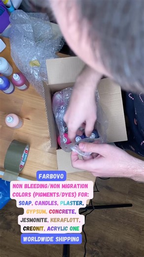 Colors for hobby crafts. Soapmaking & Candles: pigment, dye, colorant, soap, soaps, soapmaking, soap making, soap business, glycerine soap, flowers from soap, soap flowers, candle dye, liquid pigment, candle colorant, soy wax, paraffin, beeswax, candle making, candle maker, handmade candles, aroma candle. Plaster / Concrete Casting (Jesmonite, Keraflott, Acrylic One, Creonit): concrete pigment, gypsum dye, cement color, Jesmonite colorant, Keraflott, Creonit, Acrylic One, eco-resin, architectura