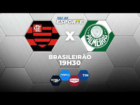 FLAMENGO X PALMEIRAS - AO VIVO | BRASILEIRÃO 2026 – 23/05/2026