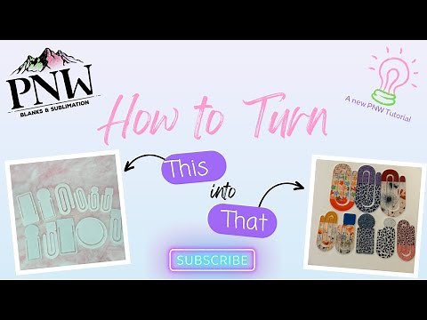 PNW Blanks: Sublimating Paper Clips