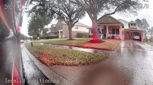 WATCH: Houston tornado forces firefighters to hunker in resident's garage