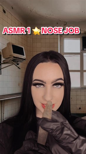 Time for your NON-INVASIVE nose job 💀 #asmr #therealdiamondasmr #asmrsounds #asmrtiktoks #fyp