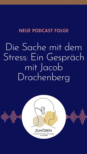 Lea Vogel on Instagram: "In der aktuellen Podcastfolge spreche ich mit Jacob Drachenberg über das große Thema „Stress“ - und darüber, was das eigentlich bedeutet. Jacob berichtet von seiner eigenen Geschichte und seinem eigenen Weg - und er erklärt mit viel Leichtigkeit, wie er mit diesem Thema, mit hemmenden Gedanken und mit inneren Antreibern umgeht. Für mich war das Gespräch mit Jacob sehr erfrischend - Viel Freude beim Zuhören - der Link ist im Profil."