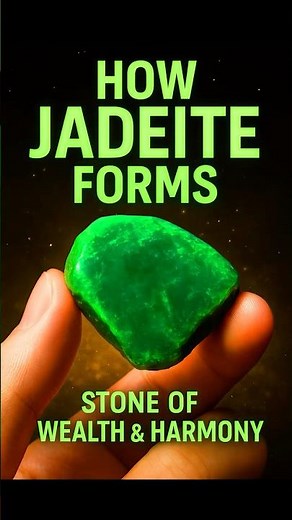 How Jadeite Forms: Earth’s Rare Stone of Wealth & Harmony 💎🌍✨