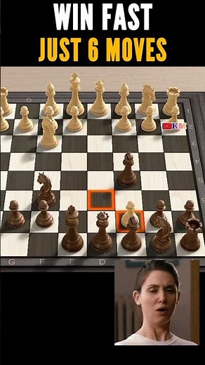 “The Hidden Trap That Crushes 1.d4 in 6 Moves! #chess #chesstricks