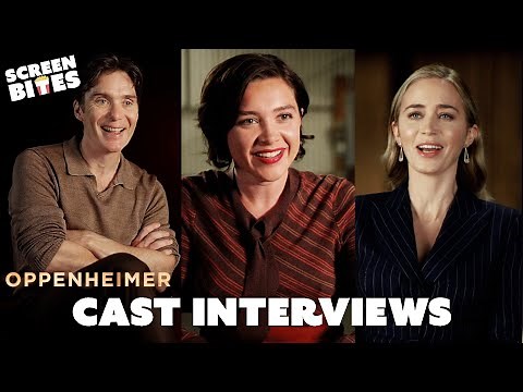 Oppenheimer Exclusive Cast Interview | Oppenheimer (2023) | Screen Bites