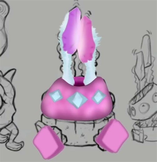 Turning msm concept art into monsters part 19