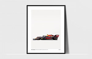 Giclée Art Print | 40cm X 50cm | Max Verstappen Red Bull 2021 | Drawn on Procreate by Ross Lemon Art - Etsy UK