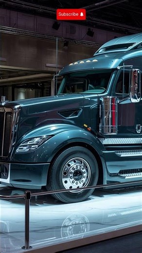 Futuristic Peterbilt Model 579 Semi truck US #automobile #usa #shorts #volvotrucks
