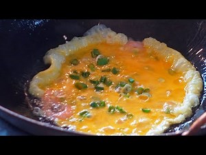 Egg Fried Rice Making Skills in Taiwan(Egg Fried Rice,Shrimp omelette)-Taiwanese Street Food