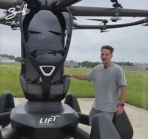 Introducing Hexa, The World's First Commercial Human Drone,