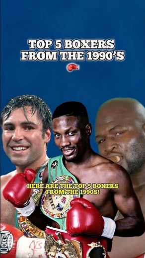 The Top 5 Boxers From The 1990’s #shorts #boxing