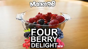Macka B's Wha Me Eat Wednesdays 'Four Berry Delight Please leave a comment below and share Lyrics: Wha me eat Wednesdays that's what it is Today I'm having berries Berries are healthy very very I eat many berries many many One berry blackberry 2 Berry blueberry Three berry raspberry Four berry goji berry Goji berry soak them first Soft nice delicious Four berries is that enough Or shall I give it an added bonus Another plus for our dietary needs I know hemp seeds Real fast food look at the speed