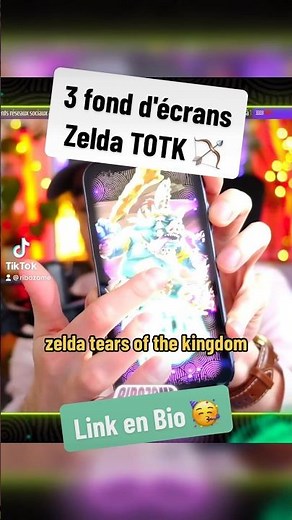 3 FONDS D'ÉCRAN ZELDA TOTK OUFISSIMES 😍 #zeldaTOTK #ZeldaTearsOfTheKingdom #ZeldaTOK #Zelda