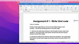 Sol - Assignment - 1 Write HTML Code
