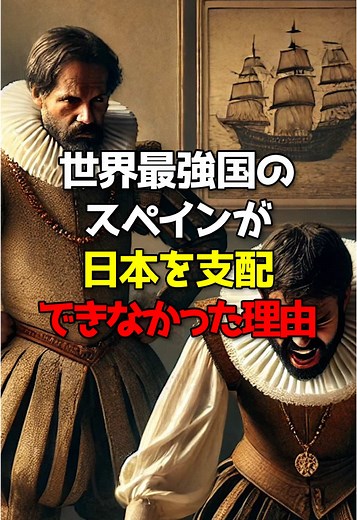世界最強のスペインが日本だけは植民地化できなかった理由 #海外の反応 #スペイン #植民地