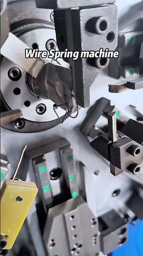 Wire Spring machine manufacturing#springformingmachine #CoilManufacturingMachine #WireForming