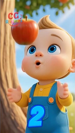 Let's Count Apples 🍎 #learn #shorts #kids #cartoon