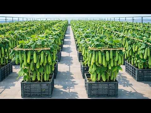Balcony Container Cucumber Growing Method for Clean and Fresh Harvests
